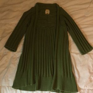 Fossil open knit sweater. Small